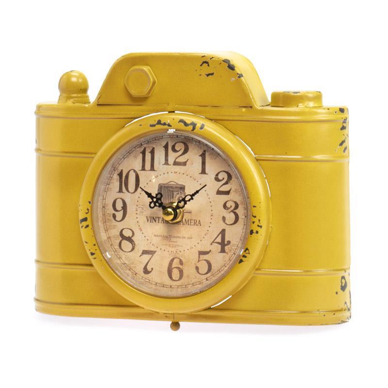 inart-yellow-clock-3-20-977-0139